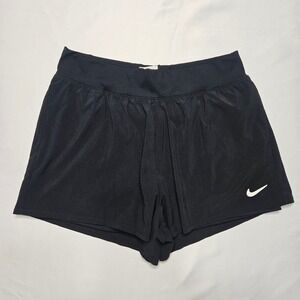 Nike Womens Dri-FIT Slim Fit Training Shorts Black with Inner Liner DH9557-010 L